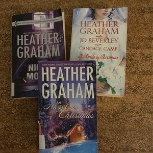(3 for $20)3 Heather Graham novels softcover
